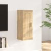 Armario De Pared Madera Contrachapada Roble Sonoma 35x34x90 Cm Marrón