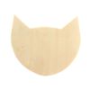 2 Ganchos De Pared De Madera 8,3 X 10,5 Cm - Gato