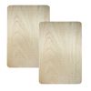 2 Portaherramientas De Pared De Madera Mdf Perforada 40 X 60 X 2,5 Cm