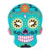 60 Máscaras Planas De Cartón Para Colorear - Calavera Mexicana