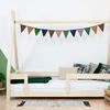 Cama Cabaña Infantil Nakana 140 X 200 Verde Petróleo