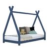 Cama Tipi Infantil Nakana 140 X 200 Azul Marino