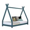 Cama Tipi Infantil Nakana 120 X 200 Verde Petróleo