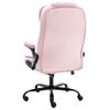 Silla De Oficina De Terciopelo Rosa