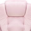 Silla De Oficina De Terciopelo Rosa