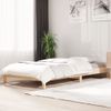 Cama Apilable De Madera Pino Maciza 80x200 Cm Marrón