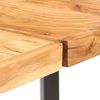 Mesa Alta De Cocina De Madera Maciza De Acacia 180x70x107 Cm Marrón