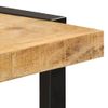 Mesa De Bar Madera Maciza De Mango Rugosa 120x40x101 Cm Marrón