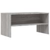 Mueble De Tv Madera De Ingeniería Gris Sonoma 80x40x40 Cm