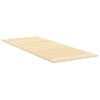 Vidaxl Láminas De Somier De Cama Madera Maciza De Pino 80x200 Cm Marrón