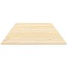 Vidaxl Láminas De Somier De Cama Madera Maciza De Pino 80x200 Cm Marrón