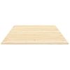 Vidaxl Láminas De Somier De Cama Madera Maciza De Pino 100x200 Cm Marrón