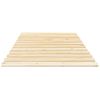 Vidaxl Láminas De Somier De Cama Madera Maciza De Pino 80x200 Cm Marrón