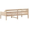 Sofá Cama Madera Maciza De Pino 90x190 Cm Marrón