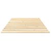 Vidaxl Láminas De Somier De Cama Madera Maciza De Pino 90x200 Cm Marrón