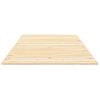 Vidaxl Láminas De Somier De Cama Madera Maciza De Pino 90x200 Cm Marrón