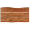 Vidaxl Mesa De Centro Madera Maciza Acacia 110x55x40 Cm Marrón