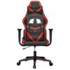 Silla Gaming Cuero Sintético Negro Y Rojo