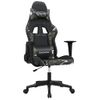 Silla Gaming Cuero Sintético Negro Y Camuflaje