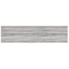 Estantes Pared 4 Uds Madera Ingeniería Gris Sonoma 80x20x1,5 Cm