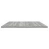 Estantes Pared 4 Uds Madera Ingeniería Gris Sonoma 100x50x1,5cm