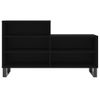 Vidaxl Mueble Zapatero Madera Contrachapada Negro 102x36x60 Cm