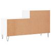 Vidaxl Mueble Zapatero Madera Contrachapada Blanco 102x36x60 Cm