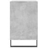 Vidaxl Mueble Zapatero Madera Contrachapada Gris Hormigón 102x36x60 Cm