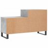 Vidaxl Mueble Zapatero Madera Contrachapada Gris Hormigón 102x36x60 Cm