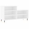 Vidaxl Mueble Zapatero Madera Contrachapada Blanco 102x36x60 Cm