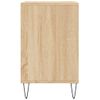 Vidaxl Mueble Zapatero Madera Contrachapada Roble Sonoma 102x36x60 Cm Marrón