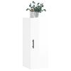 Vidaxl Armario De Pared Blanco Brillante 34,5x34x90 Cm