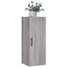 Vidaxl Armario De Pared Gris Sonoma 34,5x34x90 Cm