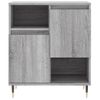 Vidaxl Aparadores 3 Uds Madera Contrachapada Gris Sonoma