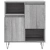 Vidaxl Aparadores 3 Uds Madera Contrachapada Gris Sonoma