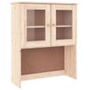 Vidaxl Armario Superior Para Tocador Alta Madera De Pino 77x30x92 Cm Marrón