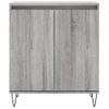 Vidaxl Aparador De Madera Contrachapada Gris Sonoma 60x35x70 Cm