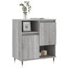 Vidaxl Aparador De Madera Contrachapada Gris Sonoma 60x35x70 Cm