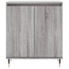 Vidaxl Aparador De Madera Contrachapada Gris Sonoma 60x35x70 Cm