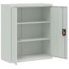 Vidaxl Armario Archivador De Acero Gris Claro 90x40x105 Cm