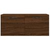 Vidaxl Armario De Pared Madera Ingeniería Marrón Roble 80x36,5x35 Cm