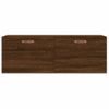 Vidaxl Armario De Pared Madera Ingeniería Marrón Roble 100x36,5x35 Cm