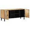 Vidaxl Mueble De Tv Madera Maciza De Mango 105x33x46 Cm Marrón