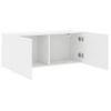 Vidaxl Mueble Para Tv De Pared Blanco 100x30x41 Cm