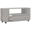 Vidaxl Mueble De Tv Madera De Ingeniería Gris Sonoma 102x34,5x43 Cm