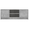 Vidaxl Mueble De Tv Madera De Ingeniería Gris Hormigón 102x30x37,5 Cm