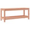 Vidaxl Banco De Jardín De Madera Maciza De Abeto Douglas 108x35x45 Cm Marrón