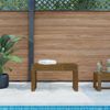 Vidaxl Banco De Jardín Madera Maciza De Pino Marrón Miel 80x38x45 Cm