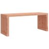 Vidaxl Banco Jardín Extensible Madera Maciza Douglas 212,5x40,5x45 Cm Marrón