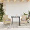 Vidaxl Sillones De Jardín Con Cojines 2 Uds Ratán Sintético Beige